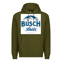 Army Green latte classic busch Premium Hoodie - artisFamous