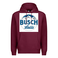 Burgundy latte classic busch Premium Hoodie - artisFamous