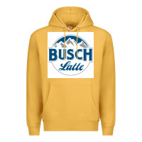 Mustard latte classic busch Premium Hoodie - artisFamous