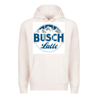 Pale Pink latte classic busch Premium Hoodie - artisFamous
