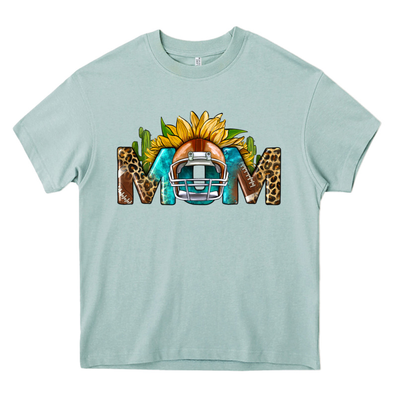 Football Mom Heavy Core Tee by BundleAndBundleShop | Teevron