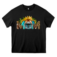 Black football mom Heavy Core Tee - BundleAndBundleShop