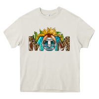 Cream football mom Heavy Core Tee - BundleAndBundleShop