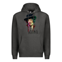 Charcoal Heather jimi hendrix Premium Hoodie - artisFamous