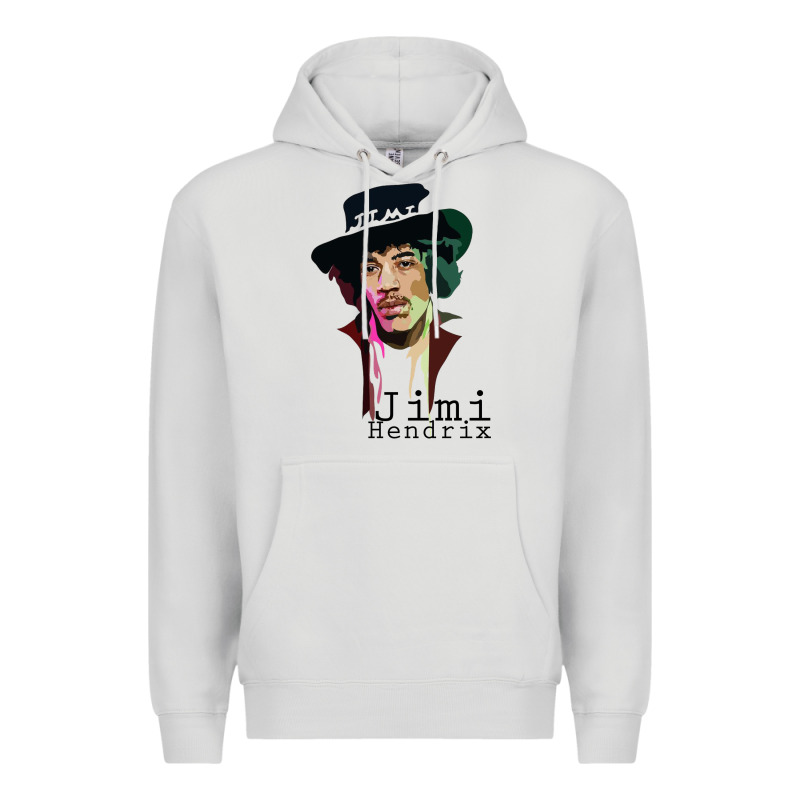 Jimi Hendrix Premium Hoodie by artisFamous | Teevron