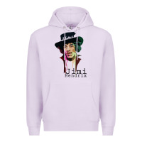 Lilac jimi hendrix Premium Hoodie - artisFamous