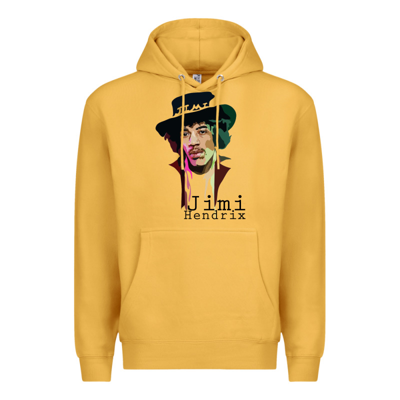 Jimi Hendrix Premium Hoodie by artisFamous | Teevron