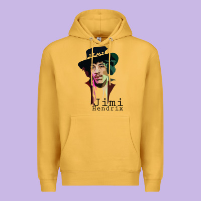 Jimi Hendrix Premium Hoodie Designed By Artisfamous