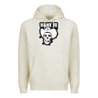 Oatmeal Heather hank iii Premium Hoodie - artisFamous