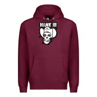 Burgundy hank iii Premium Hoodie - artisFamous