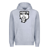 Heather Grey hank iii Premium Hoodie - artisFamous