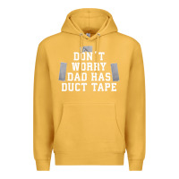 Mustard don't worry dad has duct tape funny saying gift t shirt Premium Hoodie - artisFamous
