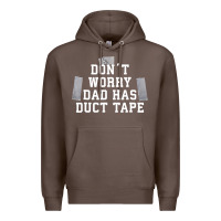 Coffee don't worry dad has duct tape funny saying gift t shirt Premium Hoodie - artisFamous