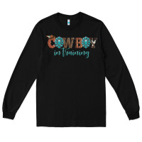Black cowboy in training Long Sleeve Tee - Artiststas