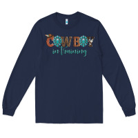 Navy cowboy in training Long Sleeve Tee - Artiststas