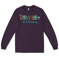 Plum cowboy in training Long Sleeve Tee - Artiststas