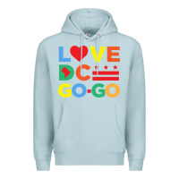 Blue Mist love dc gogo Premium Hoodie - artisFamous