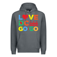 Rock love dc gogo Premium Hoodie - artisFamous