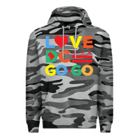 Slate Camo love dc gogo Premium Hoodie - artisFamous