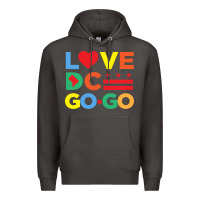 Smoke love dc gogo Premium Hoodie - artisFamous