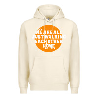 Tofu We are all just walking each other home Premium Hoodie - artisFamous