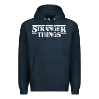 Navy Stranger Premium Hoodie - artisFamous