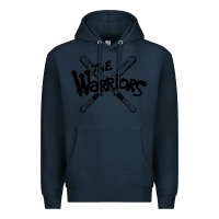 Navy The Warriors Premium Hoodie - artisFamous