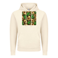 Vintage Artic avocados with wood and leopard background mug  coaster Vintage Hoodie - BarkalooDesign