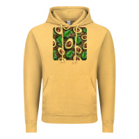 Vintage Mustard avocados with wood and leopard background mug  coaster Vintage Hoodie - BarkalooDesign