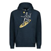 Navy Surfing Premium Hoodie - artisFamous