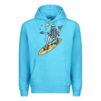 Ocean Blue Surfing Premium Hoodie - artisFamous