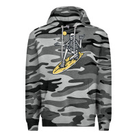Slate Camo Surfing Premium Hoodie - artisFamous