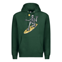 Sports Green Surfing Premium Hoodie - artisFamous