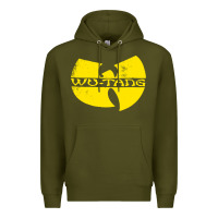 Army Green Hip Hop Premium Hoodie - artisFamous