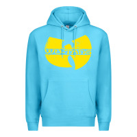 Ocean Blue Hip Hop Premium Hoodie - artisFamous