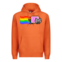 Carrot Nyan Cat Premium Hoodie - artisFamous