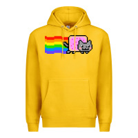 Lemon Nyan Cat Premium Hoodie - artisFamous