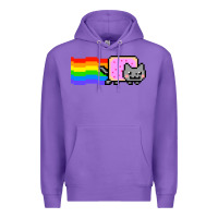 Purple Nyan Cat Premium Hoodie - artisFamous