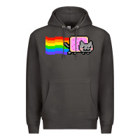 Smoke Nyan Cat Premium Hoodie - artisFamous