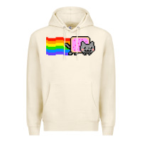 Tofu Nyan Cat Premium Hoodie - artisFamous