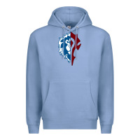 Colony Blue WORLD OF WARCRAFT MISTS OF PANDARIA HORDE Premium Hoodie - artisFamous