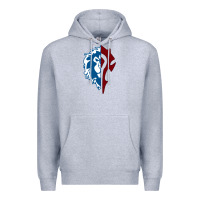 Heather Grey WORLD OF WARCRAFT MISTS OF PANDARIA HORDE Premium Hoodie - artisFamous