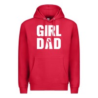 Cardinal Girl Dad Premium Hoodie - artisFamous