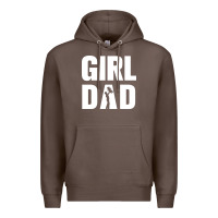 Coffee Girl Dad Premium Hoodie - artisFamous
