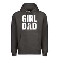 Smoke Girl Dad Premium Hoodie - artisFamous