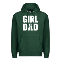 Sports Green Girl Dad Premium Hoodie - artisFamous