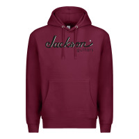Burgundy JACKSON GUITAR Premium Hoodie - artisFamous