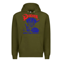 Army Green Dicks Hate The Police Premium Hoodie - artisFamous