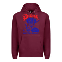 Burgundy Dicks Hate The Police Premium Hoodie - artisFamous