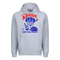 Heather Grey Dicks Hate The Police Premium Hoodie - artisFamous